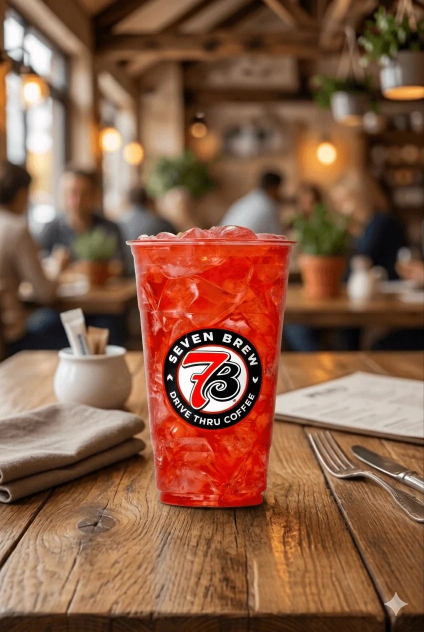 Georgia Peach 7 Fizz Soda