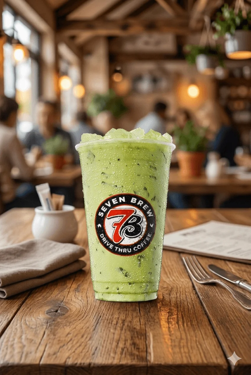 Strawberry Matcha Latte
